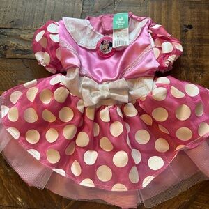 Disney Pink Polka Dot Dress - Minnie Mouse